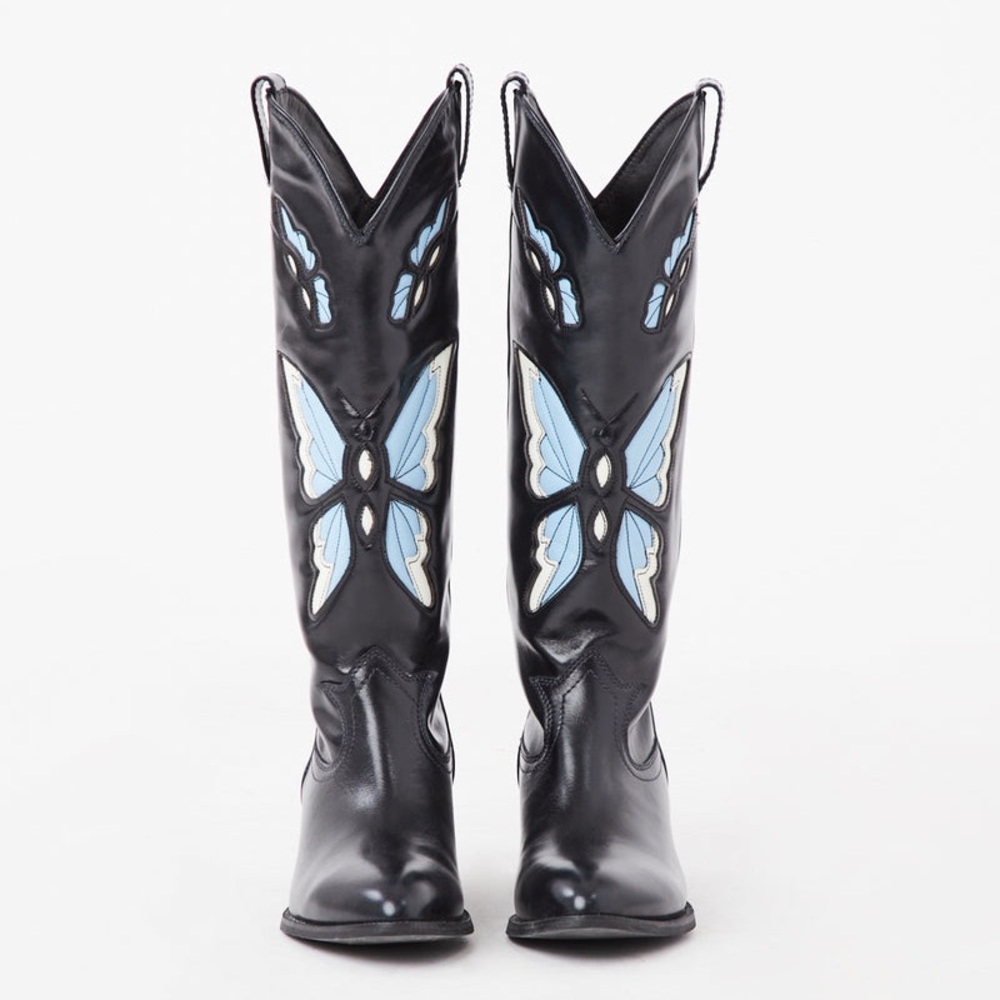Jeffrey Capmbell Fly Away Western Boots - 7.5